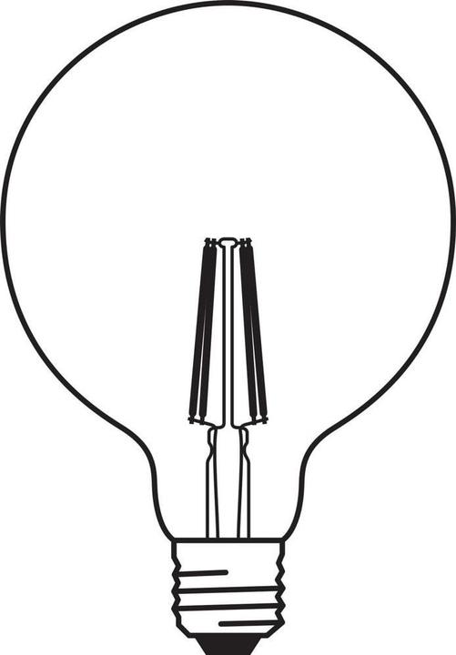 Actual product image Ledvance Smart+ Wifi Filament Globe (E27, 540 lm, 1x)