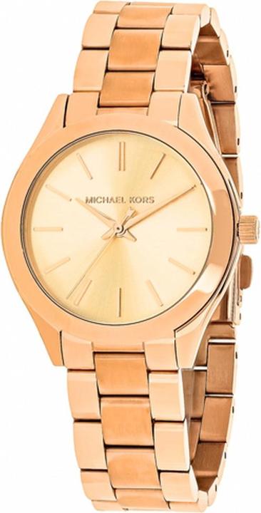 Immagine prodotto Michael Kors Zegarek Damski Mini Slim Runway MK3513 + SCATOLA (Orologio da polso analogico, 34 mm)