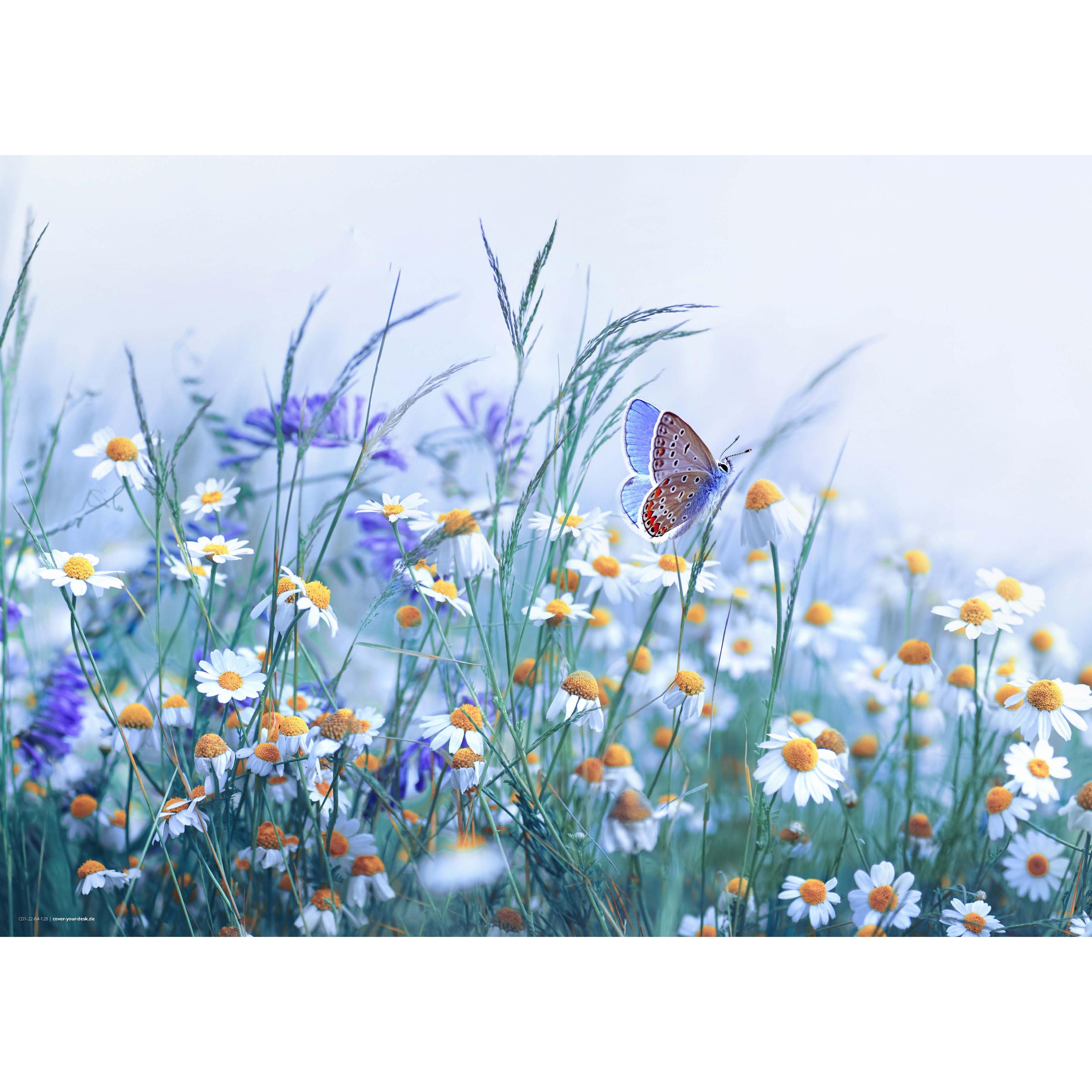CoverYourDesk, Unterlage, Schreibtischunterlage Wiesenblumen