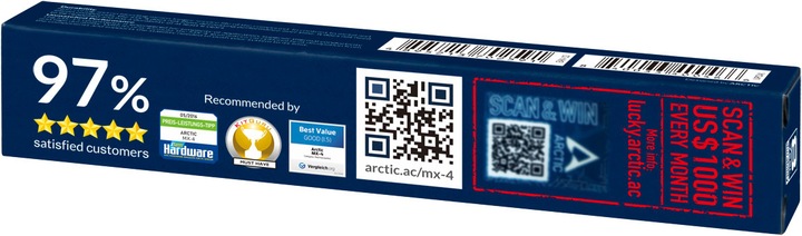 Image du produit Arctic Composé thermique MX-4 4 gr.avec spatule (8.50 W/m K, 4 g)