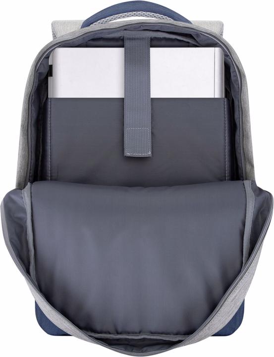 Produktbild Rivacase 7562 grey/dark blue anti-theft Laptop backpack 15.6 (15.60", Universal)