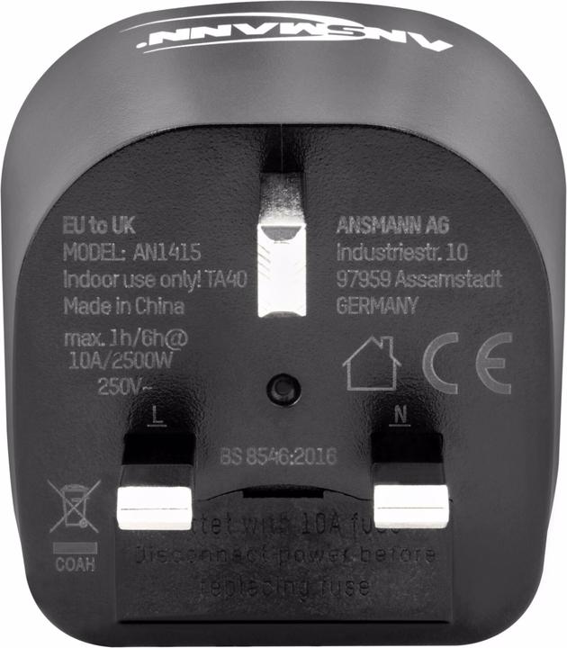 Produktbild Ansmann Reiseadapter