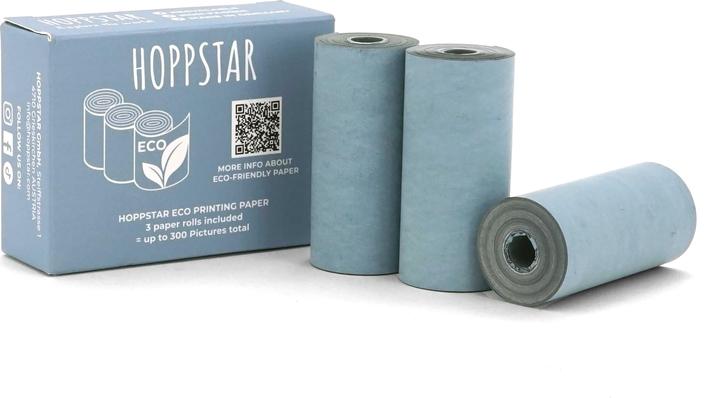 Produktbild Hoppstar Eco Paper Rolls Refill Package 3 x hellblau
