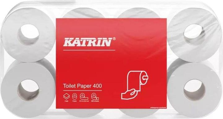 Produktbild Katrin 14293 Classic Toilet 400, 6 x 8 Rollen á 400 Blatt (1 x)