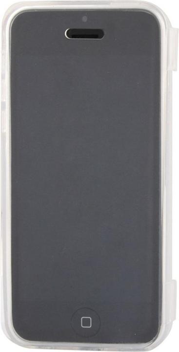 Produktbild König Design Handyhülle Klapphülle für iPhone 5C transparent (Apple iPhone 5c)
