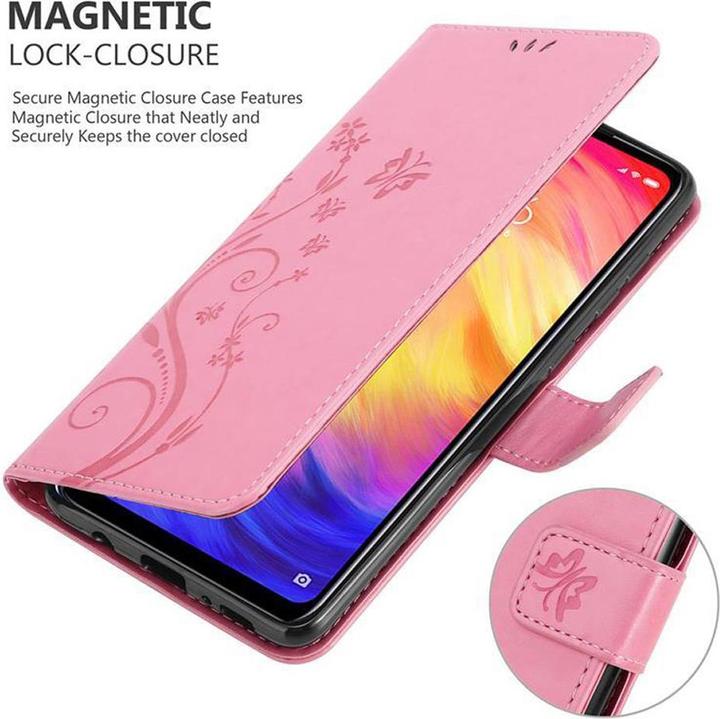 Image du produit Cadorabo Couverture du livre de fleurs (Xiaomi Redmi Note 7)