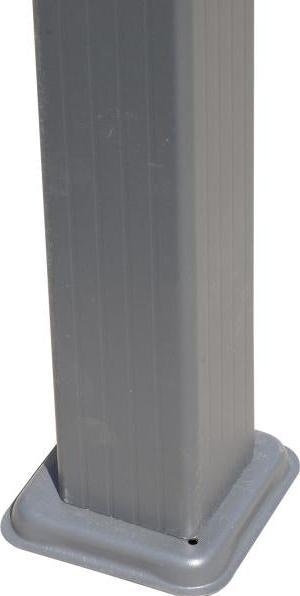 Actual product image Outsunny Pergola with sliding roof (300 cm, 300 cm)