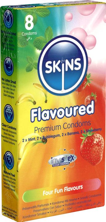 Produktbild Skins Condom Flavours 12 Pack (12 Stk.)