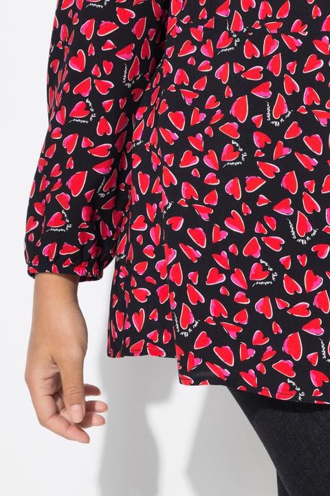 Immagine prodotto Miamoda Bluse, A-Linie, Herz-Muster (56)
