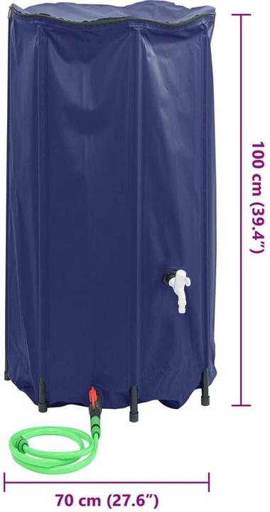 Actual product image vidaXL Wassertank (380 l)