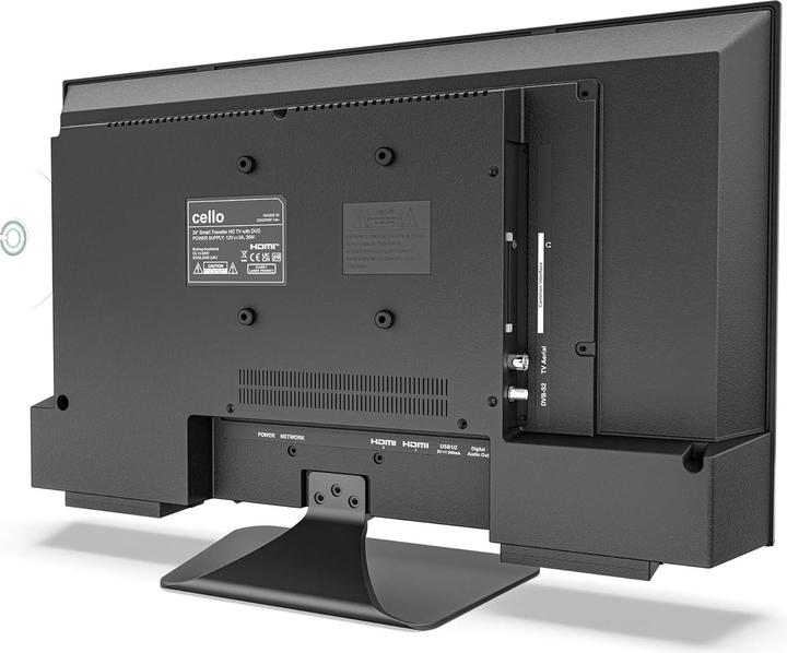 Productafbeelding Cello Smart/DVD-Kombination mit WebOS, Triple-Tuner und Bluetooth für Camping und Reisen (DVD-speler)