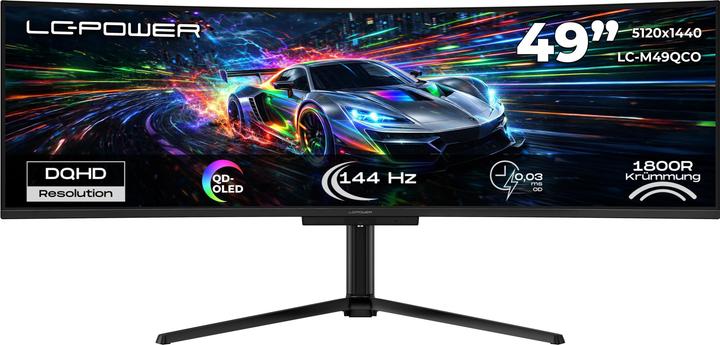 Produktbild LC-Power LC-M49QCO (5120 x 1440 Pixel, 49")