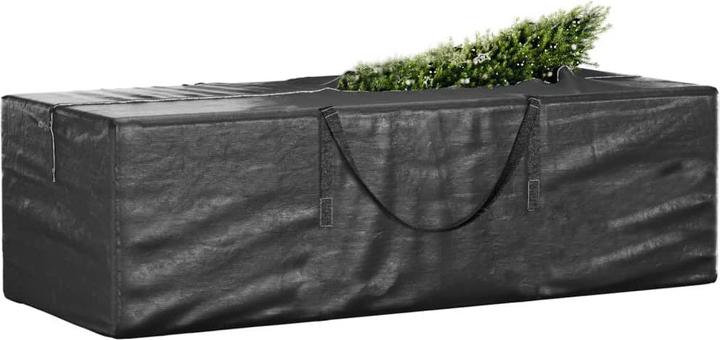 Produktbild vidaXL Weihnachtsbaumtasche Schwarz 135x40x55 cm Polyethylen (55 cm)