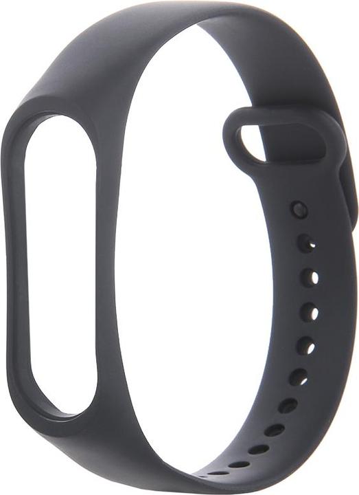 Produktbild OEM Silikonband für Xiaomi Mi Band 3 / 4 schwarz (Silikon)
