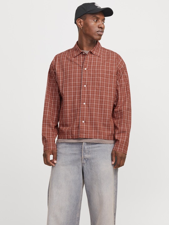 Actual product image Jack & Jones Joraustin Clean Check Shirt Ls Styd Aw24 (L)