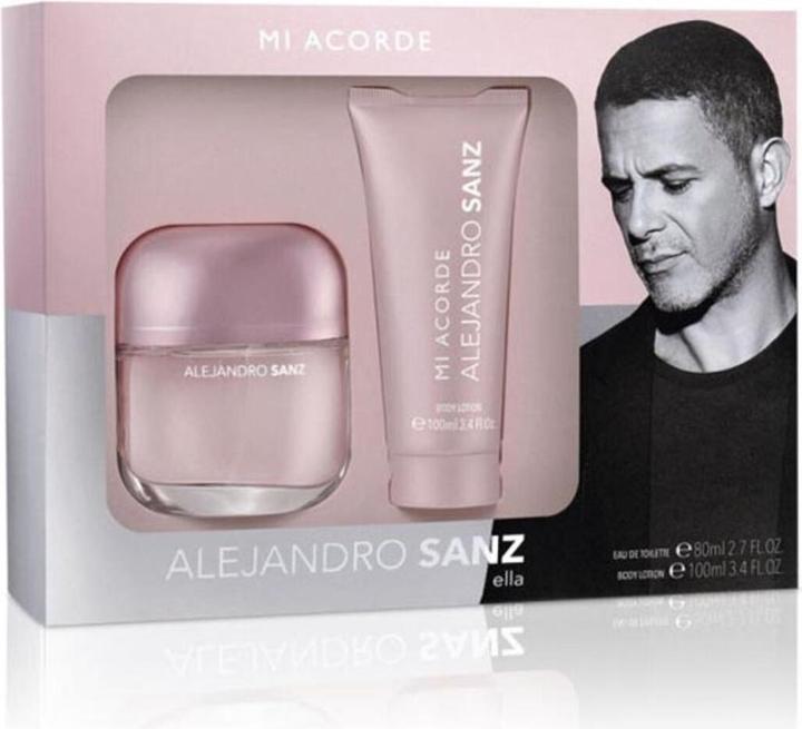 Alejandro Sanz MI ACORDE WOMAN LOTE 2 pz (Eau de Toilette)