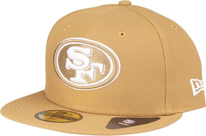 Produktbild New Era 59Fifty Fitted Cap San Francisco 49ers wheat - 6 7/8 (6 7/8)