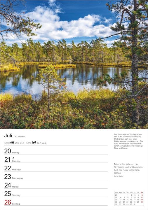 Immagine prodotto Harenberg Skandinavien Wochenplaner 2026 - Eine Reise in 53 Bildern