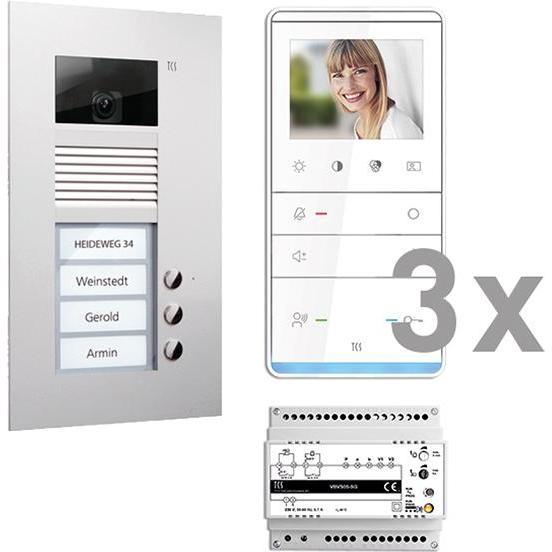 TCS, Campanello + Citofono, PVU17030-0010