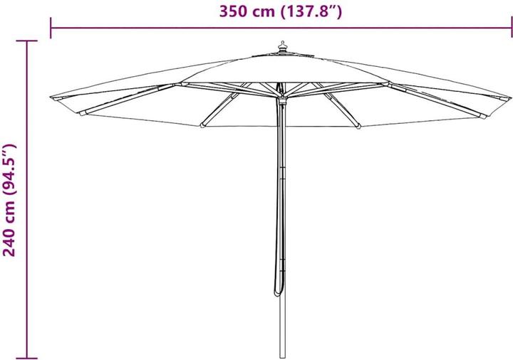 Produktbild VidaXL Rusna (3.50 m)