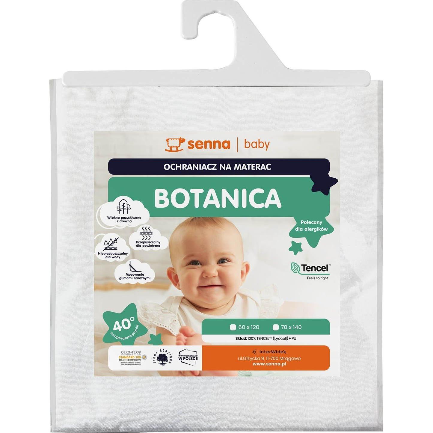 Nenurodyta, Fixleintuch Babybett, Senna Botanica (70 x 140 cm)