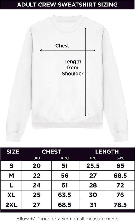 Actual product image Bon Jovi Unisex Adult Forever Skull Sweatshirt (4XL)