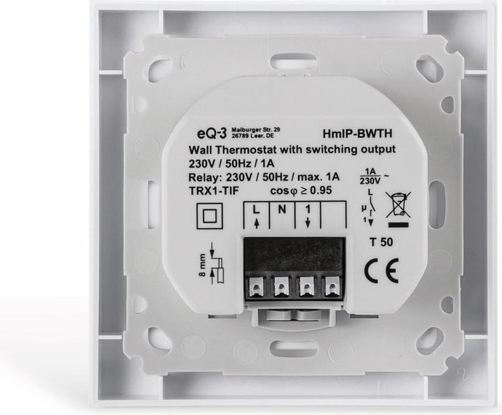 Image du produit Homematic IP Thermostat mural Smart Home avec interrupteur