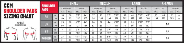 Actual product image CCM NEXT SR Hockey-Schulterpolster (M) (M)