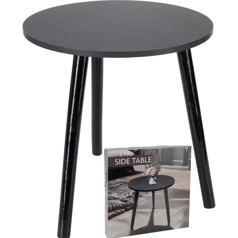 Koop KT, Tavolino da salotto, Bestelltisch rund 40 x 41 cm schwarz