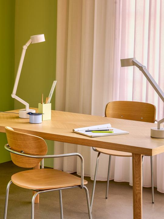 Image du produit Hübsch Lampe à poser Verve Gris clair
