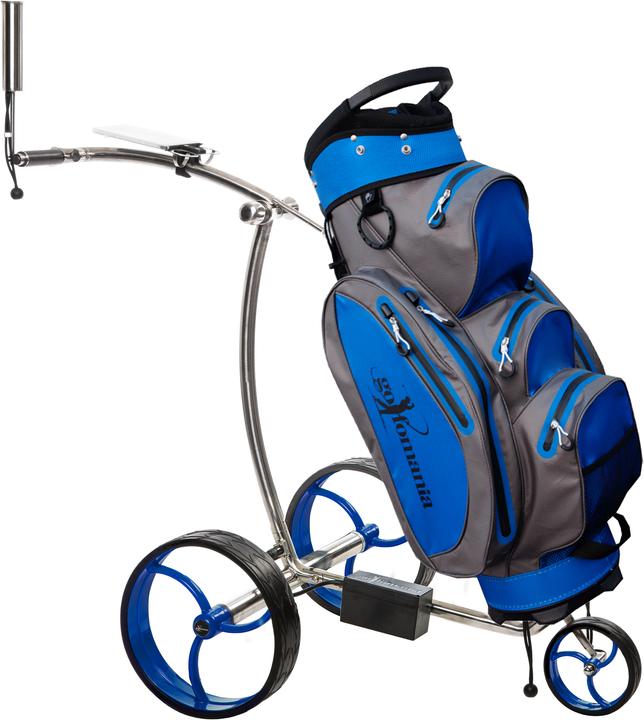 Chrome, Königsblau, Blau, Grau