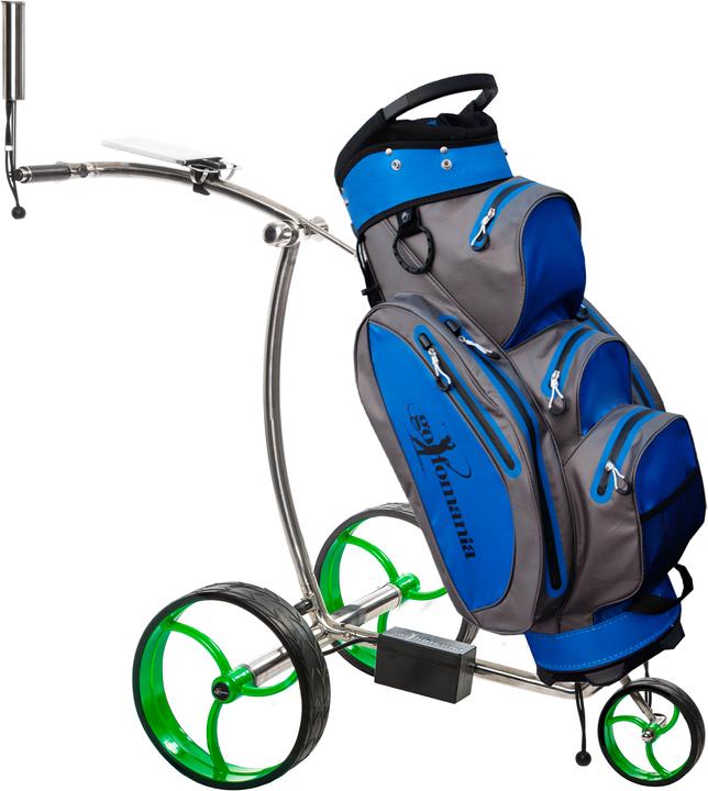 Chrome, Grün, Blau, Grau