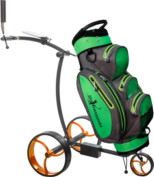 Grey, Black, Orange, Green
