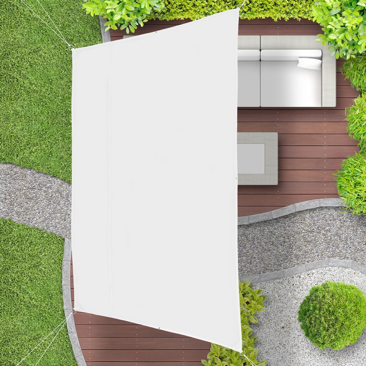 Image du produit Relaxdays Voile d'ombrage trapèze (400 x 300 x 0,5 cm)
