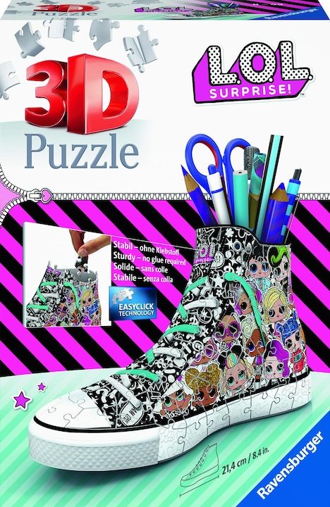 Ravensburger 3D - Sneaker LOL Überraschung (108 Teile)