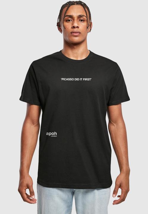 Produktbild Merchcode APOH - Picasso Did It First Slogan T-Shirt - 197645 (M)