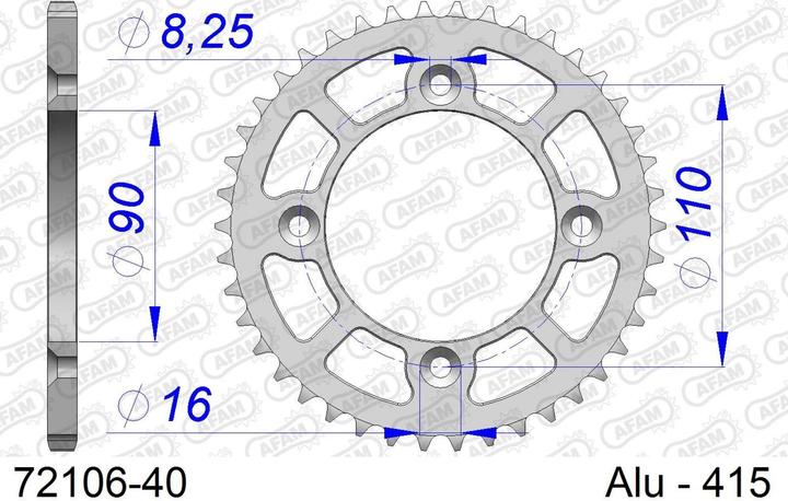 Image du produit Afam 415 40 dents (40)