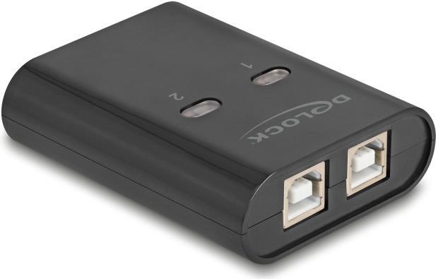 Actual product image Delock USB 2.0 switch for 2 PCs to 1 device