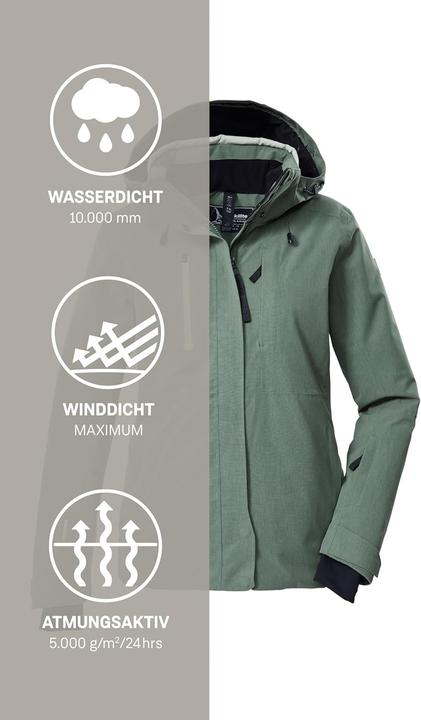 Produktbild Killtec Giacca da Sci con Cappuccio Staccabile e Paraneve (46)