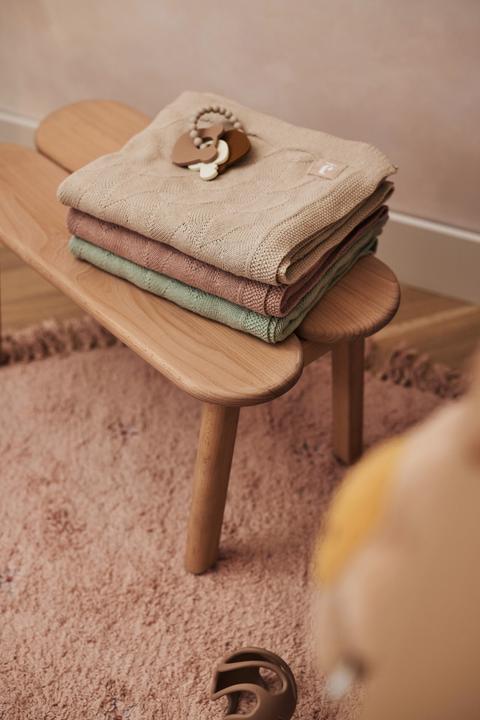 Image du produit Jollein Couverture en tricot Shell Knit (100 x 75 cm)