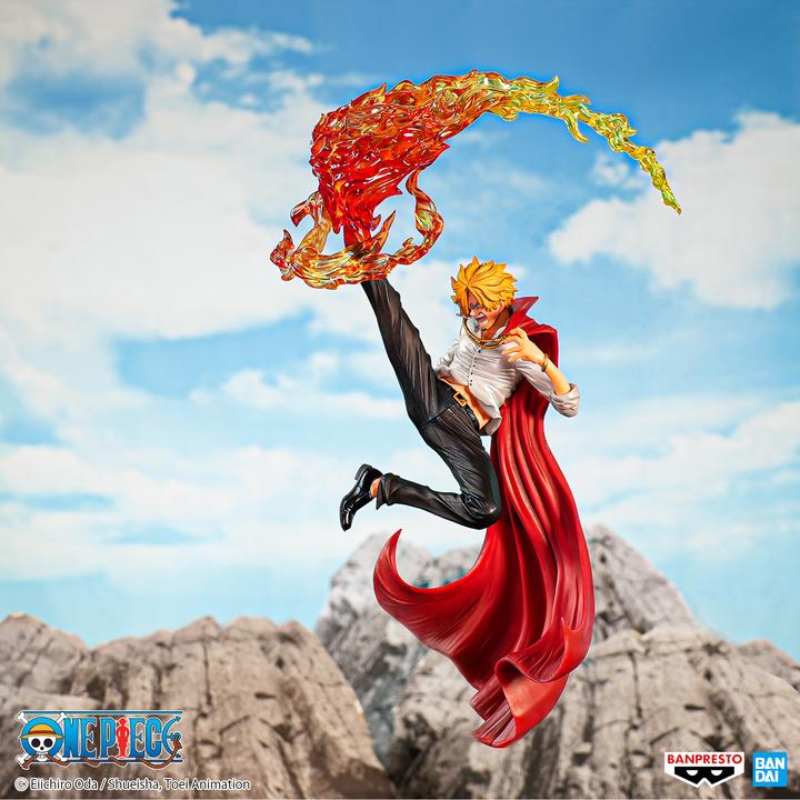 Actual product image Banpresto One Piece WF Colosseum Vol2 Special Sanji 20cm