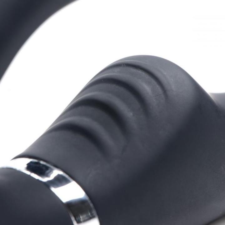 Produktbild XR Brands Mighty Rider Vibrierender halterloser Strapon Schwarz
