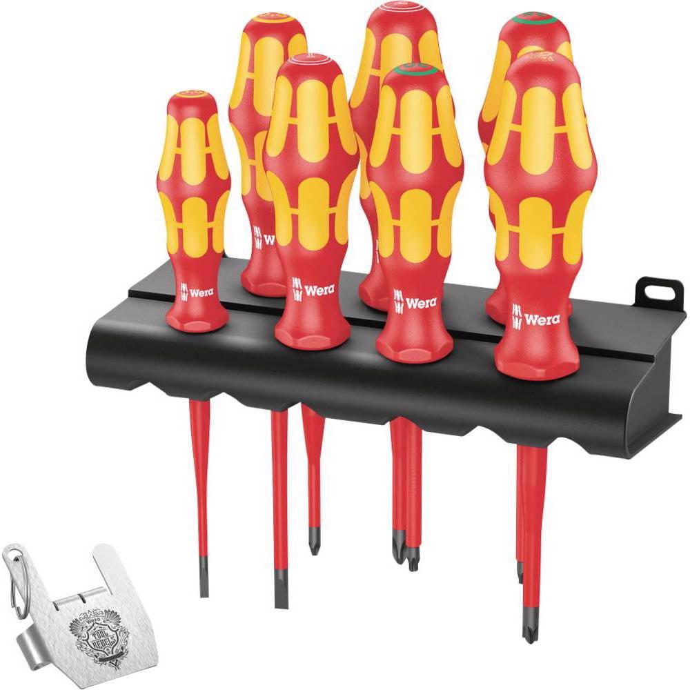 Wera, Schraubenzieher, Kraftform VDE/7 Heavy Metal 2 Limited Edition (Torx (TX), Schlitz, Pozidriv-Kreuzschlitz (PZ), Ph...