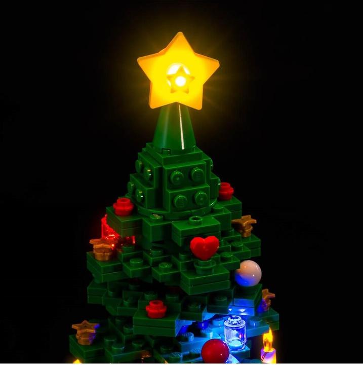Actual product image Light my bricks LEGO Christmas Tree #40573 Light Kit
