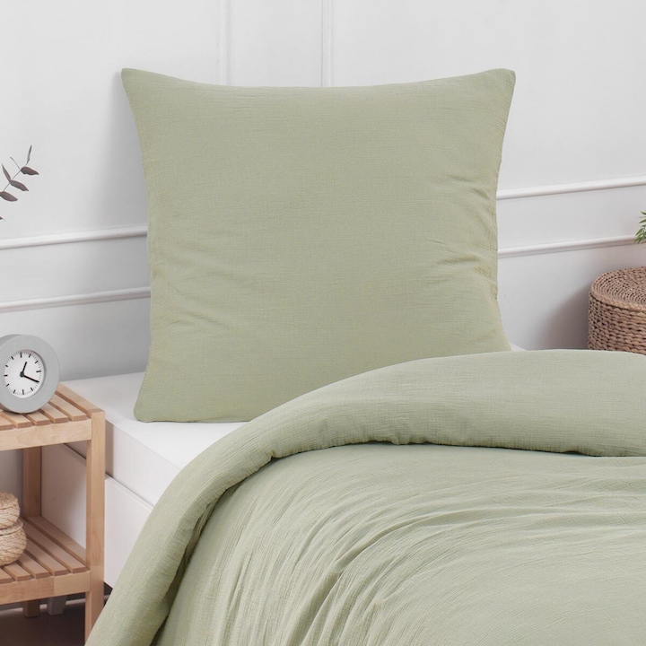 Image du produit Traumschlaf Mousseline (Housse de couette, 160x210 cm + 65x100 cm)