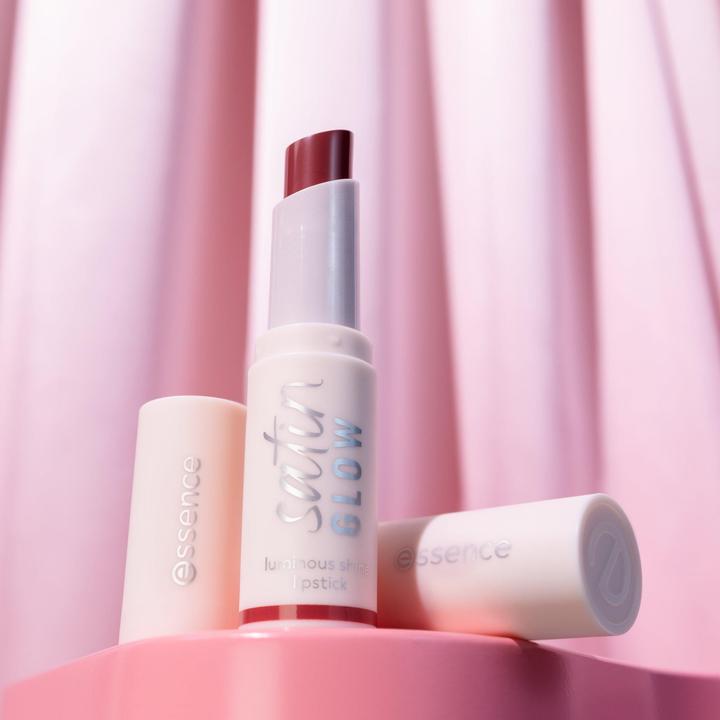 Immagine prodotto essence satin GLOW luminous shine lipstick (03 Rosa e splendore)