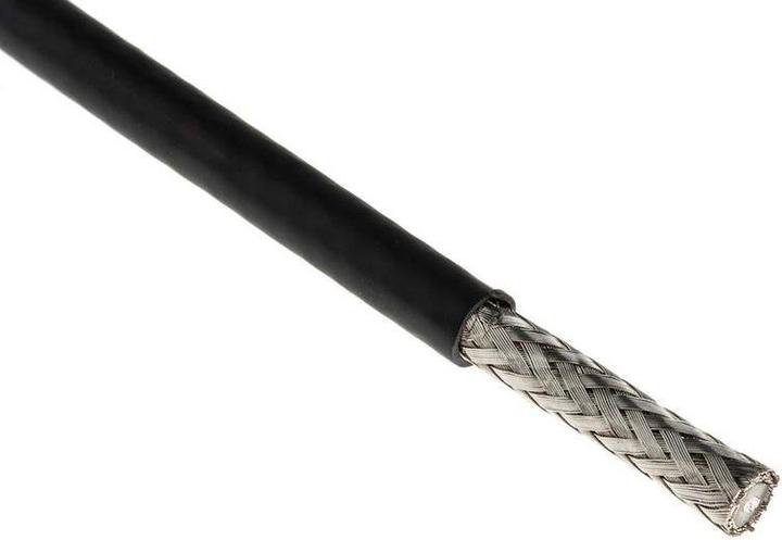 TE Connectivity Cable Coax RG400 LSZH black 100m