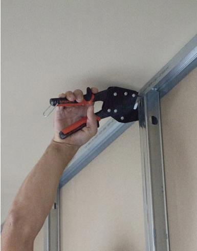 Productafbeelding Edma Profielverbindingstang, eenhandig, 45 *, 1 + 1 mm. 260mm (260 mm)