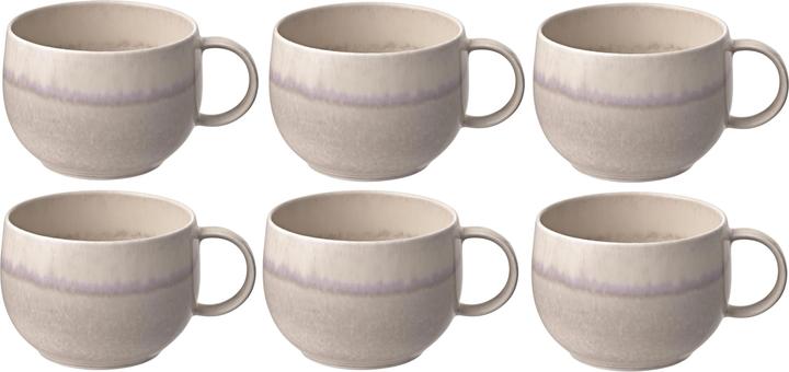 Villeroy & Boch Kaffeetasse Perlemor Sand (190 ml, 6x)