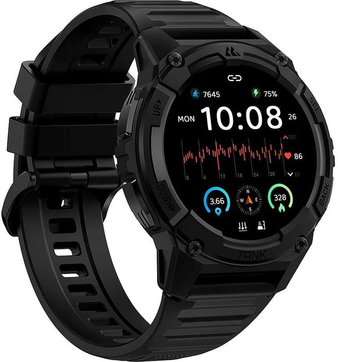 Image du produit Kospet Smartwatch Tank S2 Schwarz, Touchscreen: Ja (54 mm)